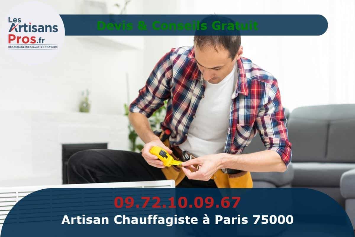 Chauffagiste à Paris 75000