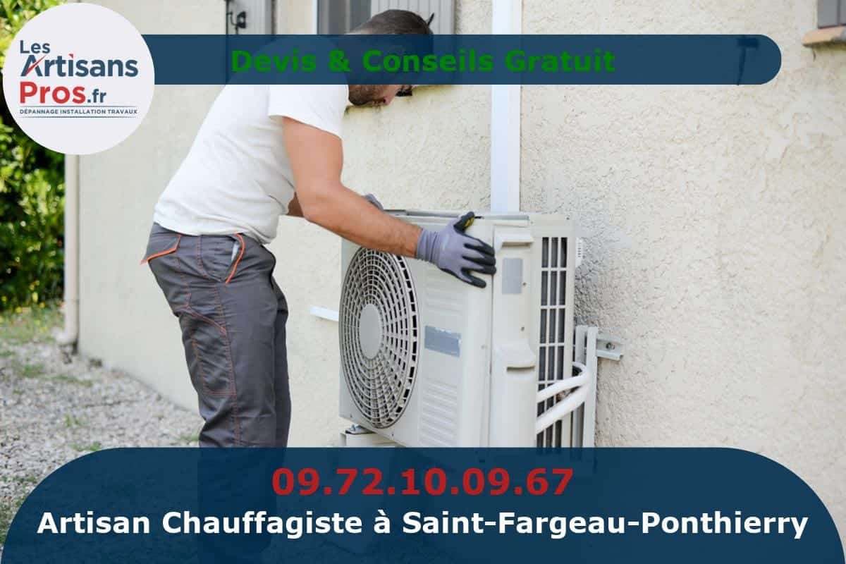 Chauffagiste à Saint-Fargeau-Ponthierry