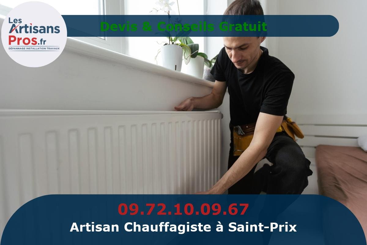 Chauffagiste à Saint-Prix