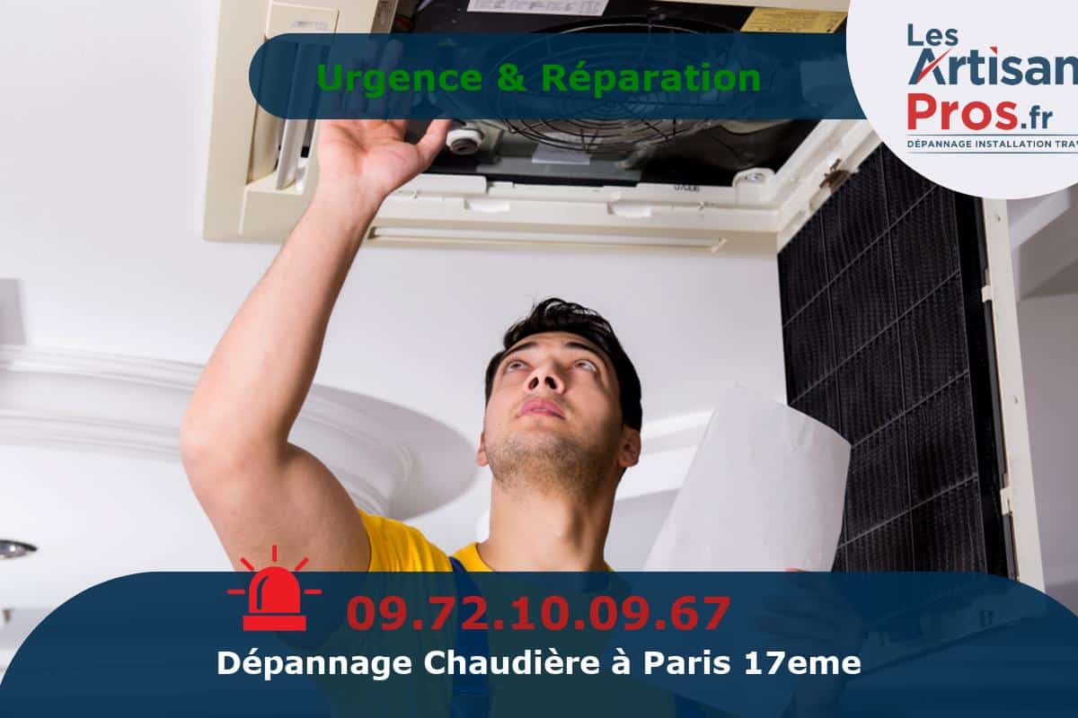 Dépannage de Chauffage Paris 17eme arrondissement