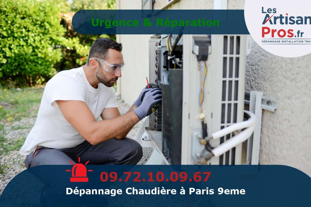 Dépannage de Chauffage Paris 9eme arrondissement