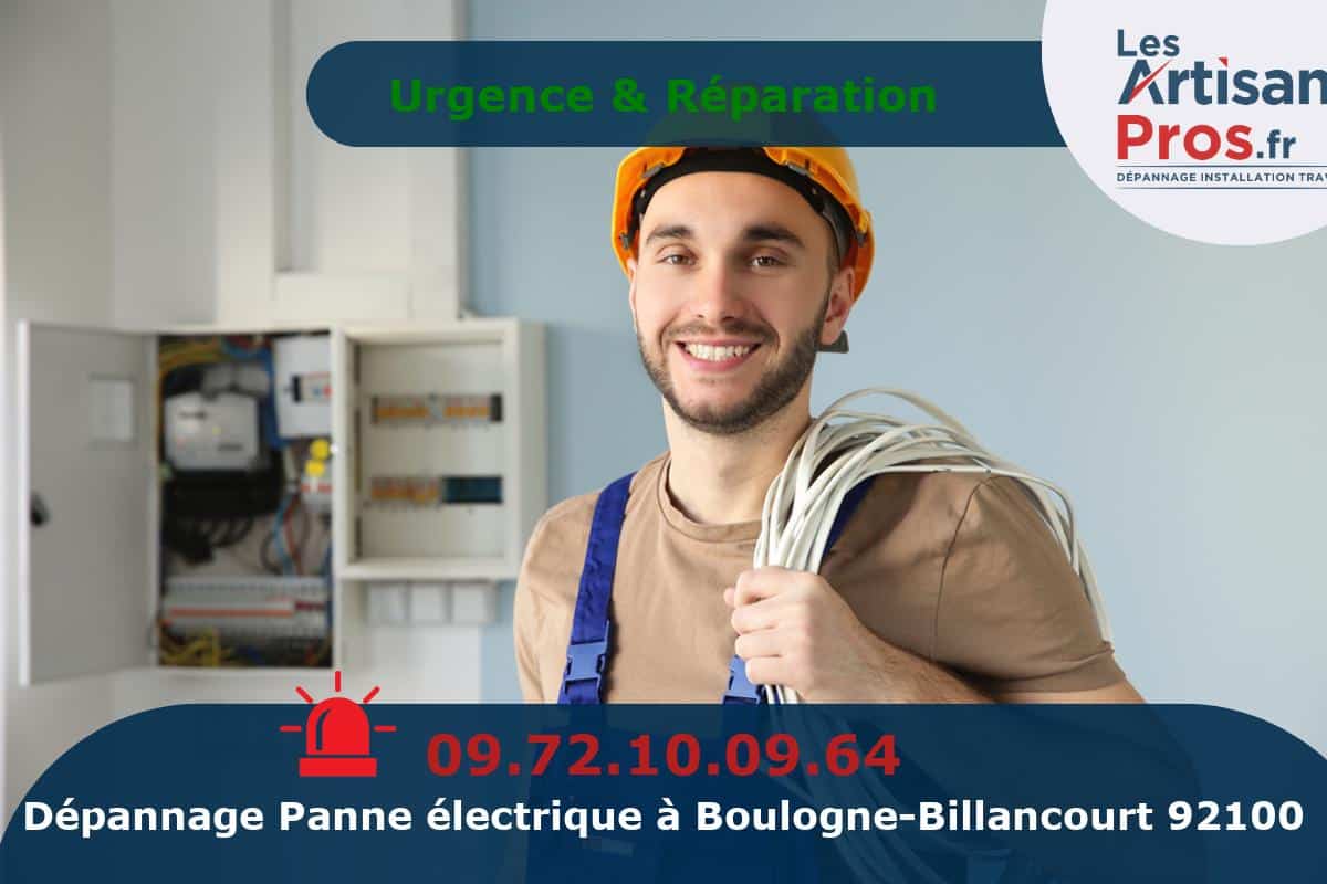 Dépannage Électrique Boulogne-Billancourt