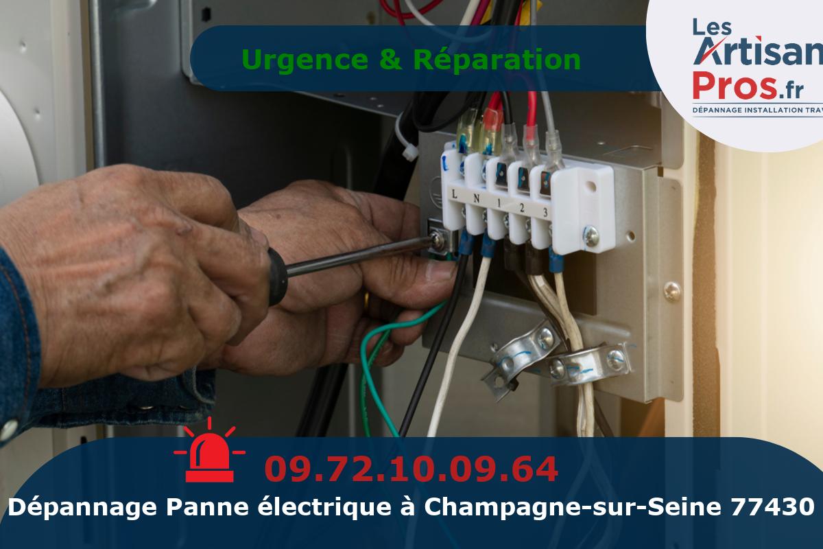 Dépannage Électrique Champagne-sur-Seine