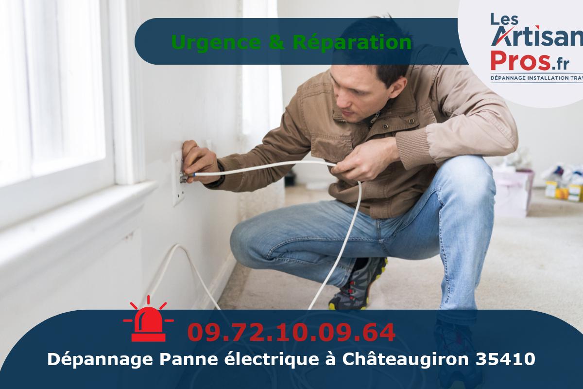 Dépannage Électrique Châteaugiron