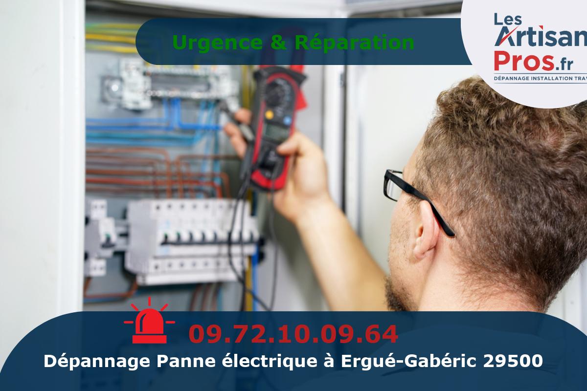 Dépannage Électrique Ergué-Gabéric
