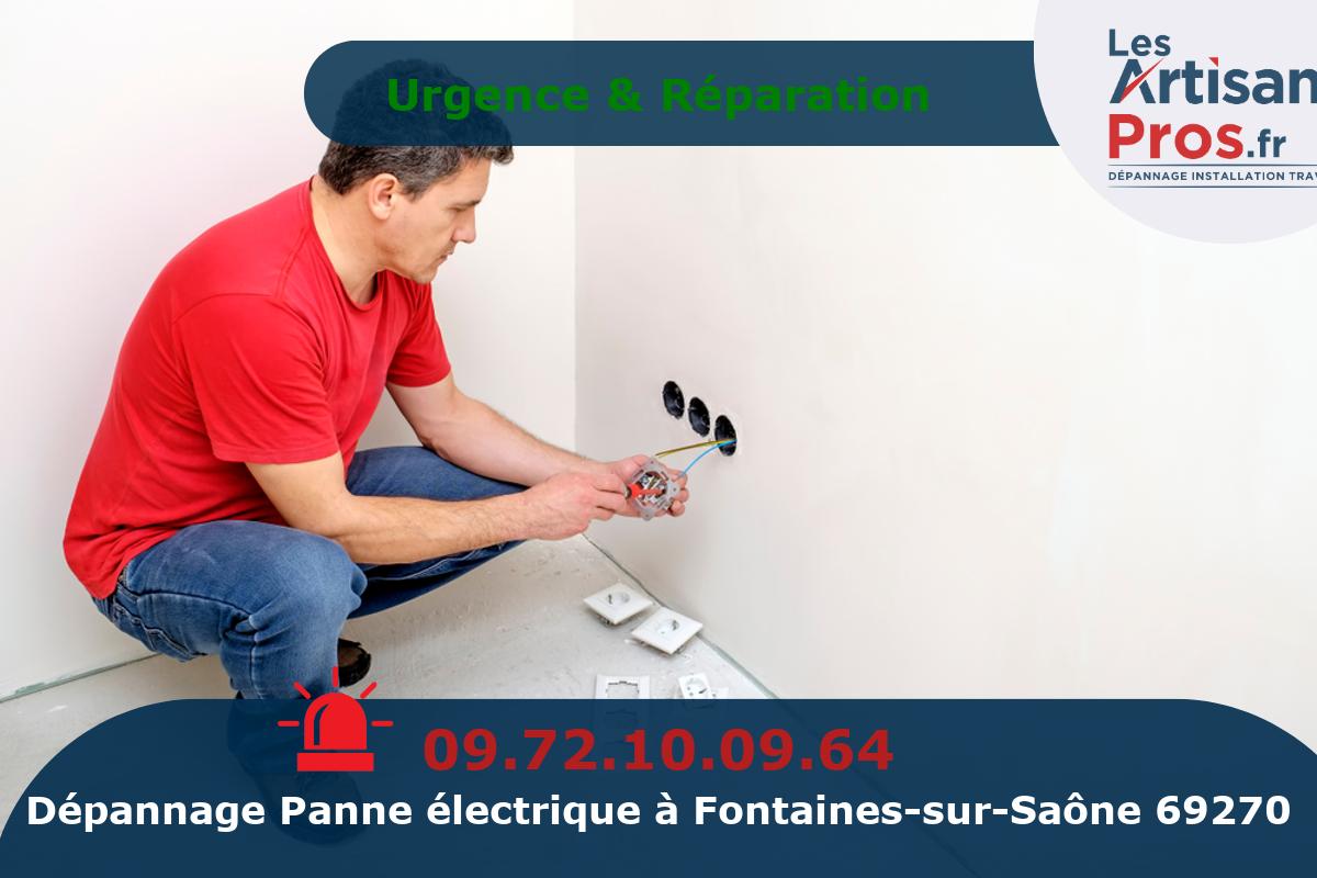 Dépannage Électrique Fontaines-sur-Saône