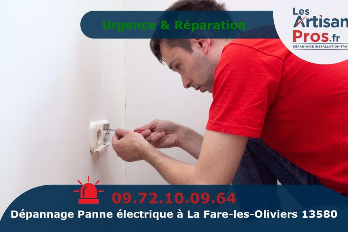 Dépannage Électrique La Fare-les-Oliviers