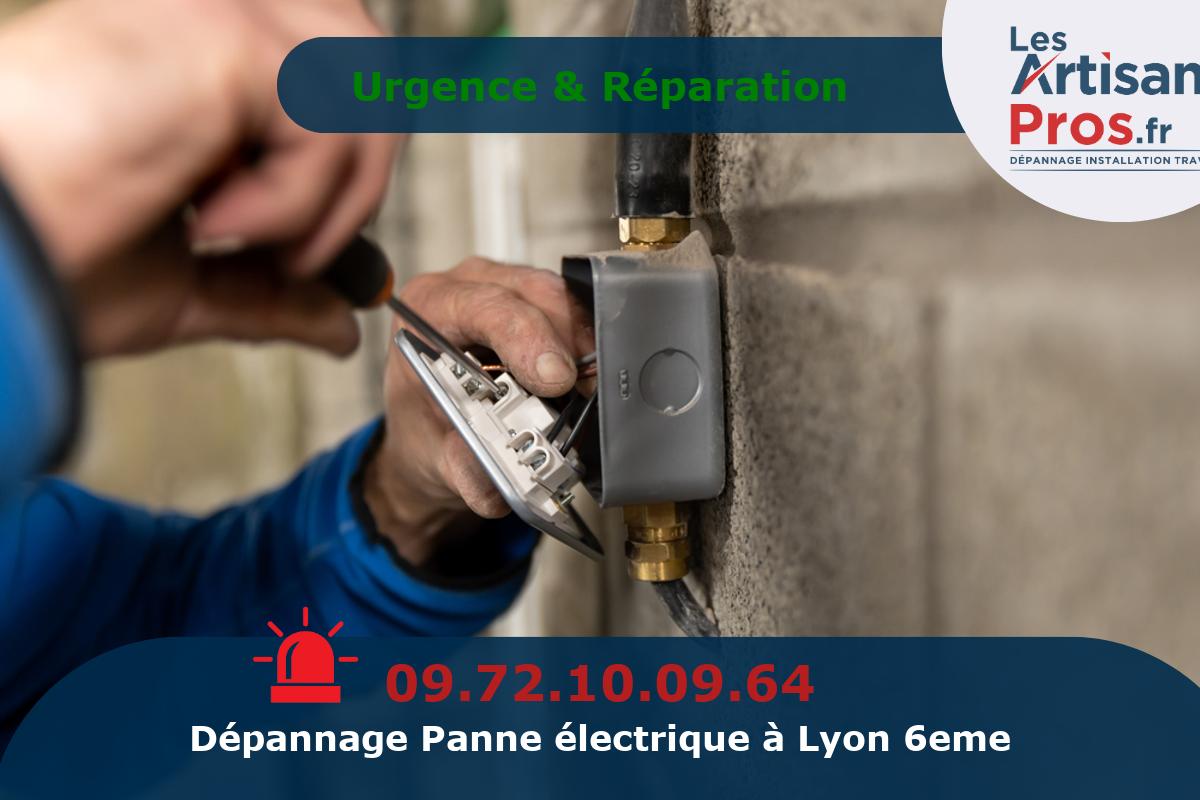 Dépannage Électrique Lyon 6eme arrondissement