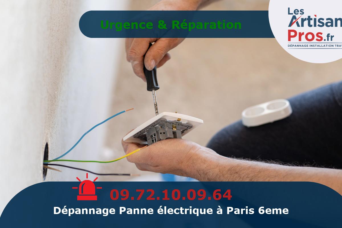 Dépannage Électrique Paris 6eme arrondissement