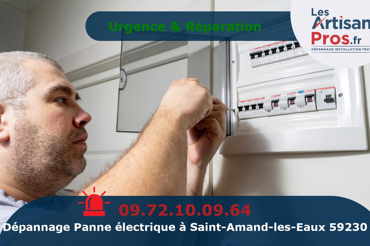 Dépannage Électrique Saint-Amand-les-Eaux
