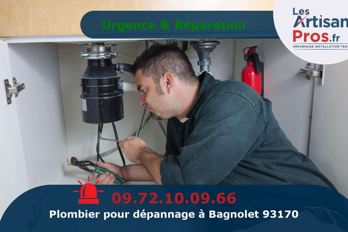 Dépannage de Plomberie Bagnolet