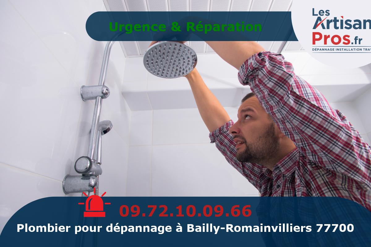 Dépannage de Plomberie Bailly-Romainvilliers
