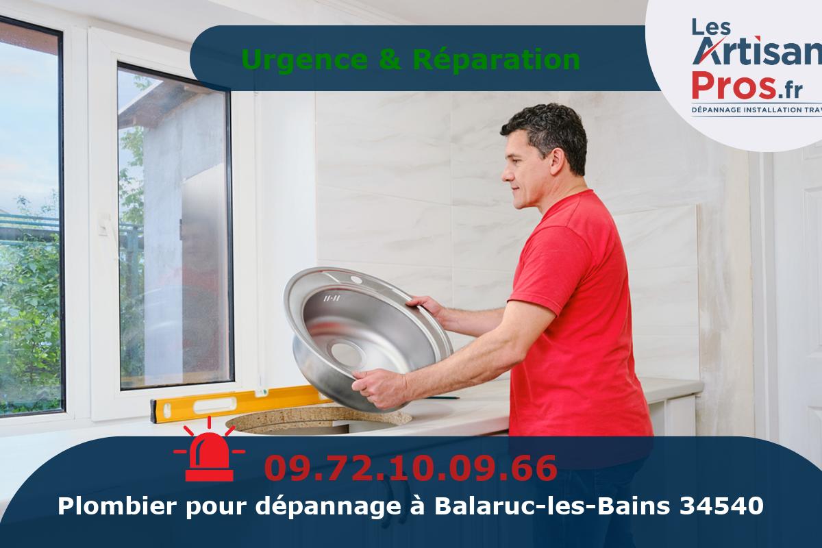 Dépannage de Plomberie Balaruc-les-Bains