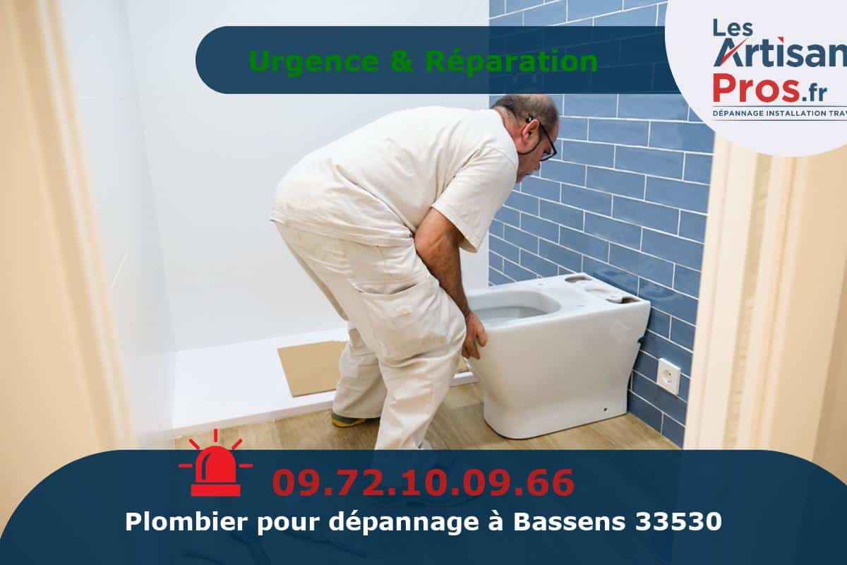 Dépannage de Plomberie Bassens