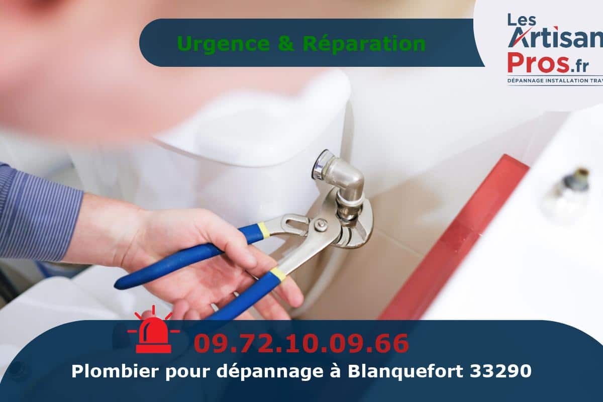 Dépannage de Plomberie Blanquefort