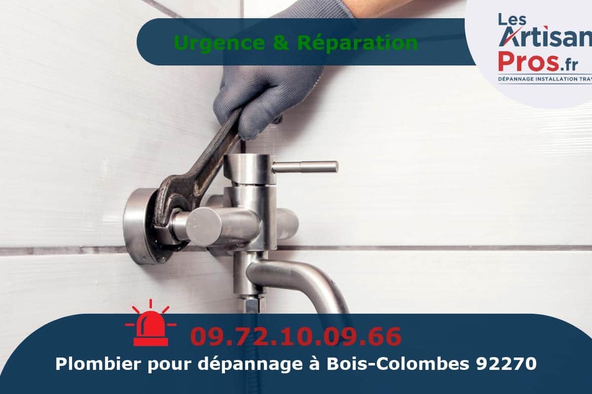 Dépannage de Plomberie Bois-Colombes