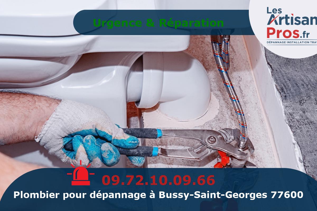 Dépannage de Plomberie Bussy-Saint-Georges