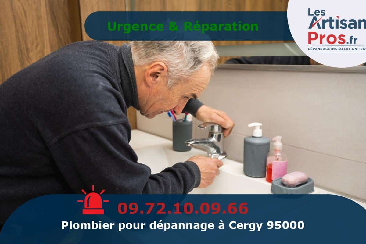 Dépannage de Plomberie Cergy