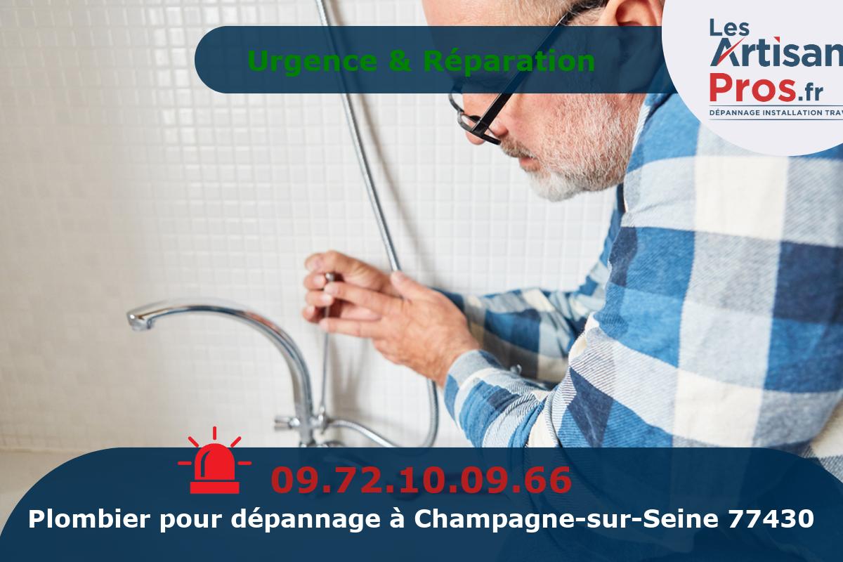 Dépannage de Plomberie Champagne-sur-Seine