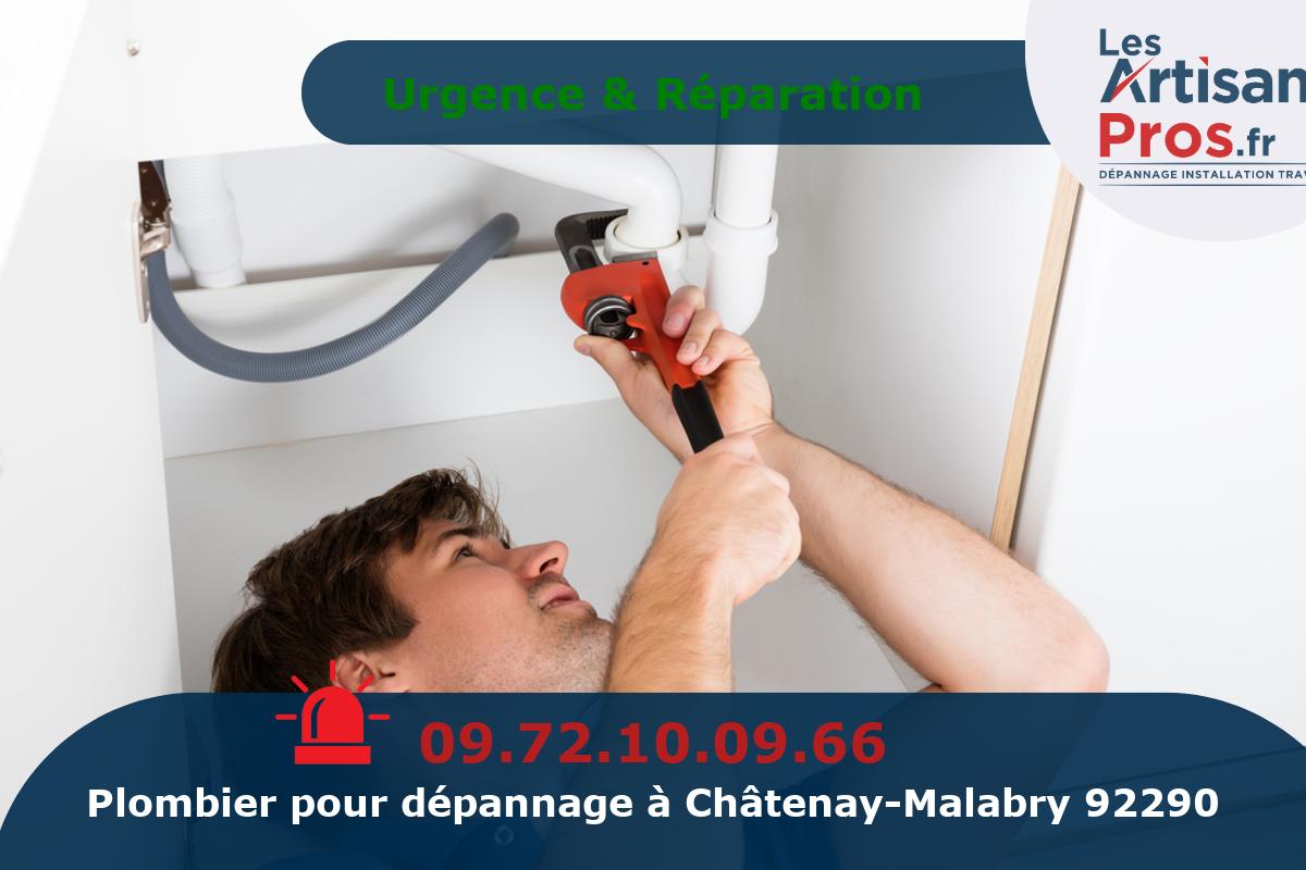 Dépannage de Plomberie Châtenay-Malabry