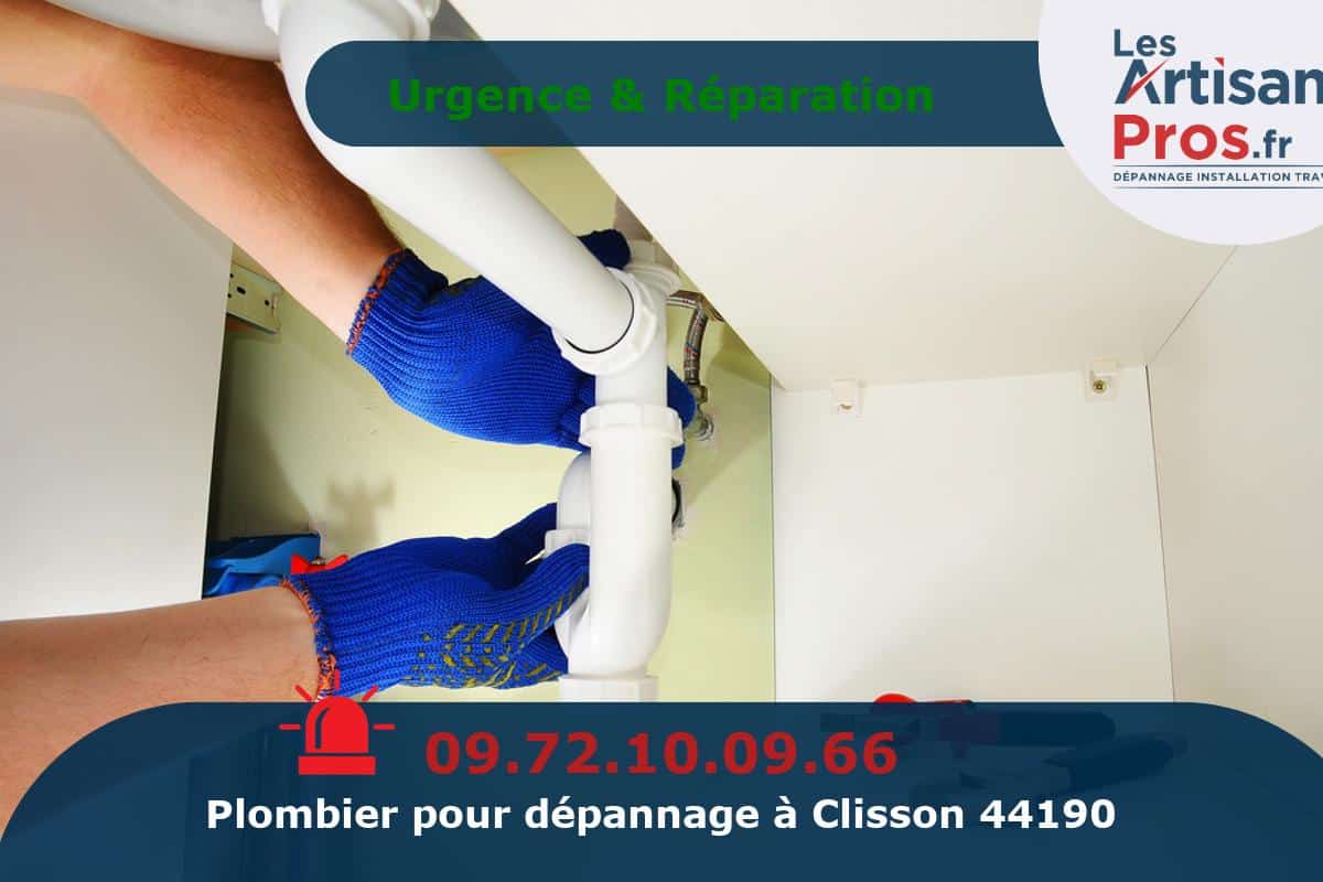 Dépannage de Plomberie Clisson