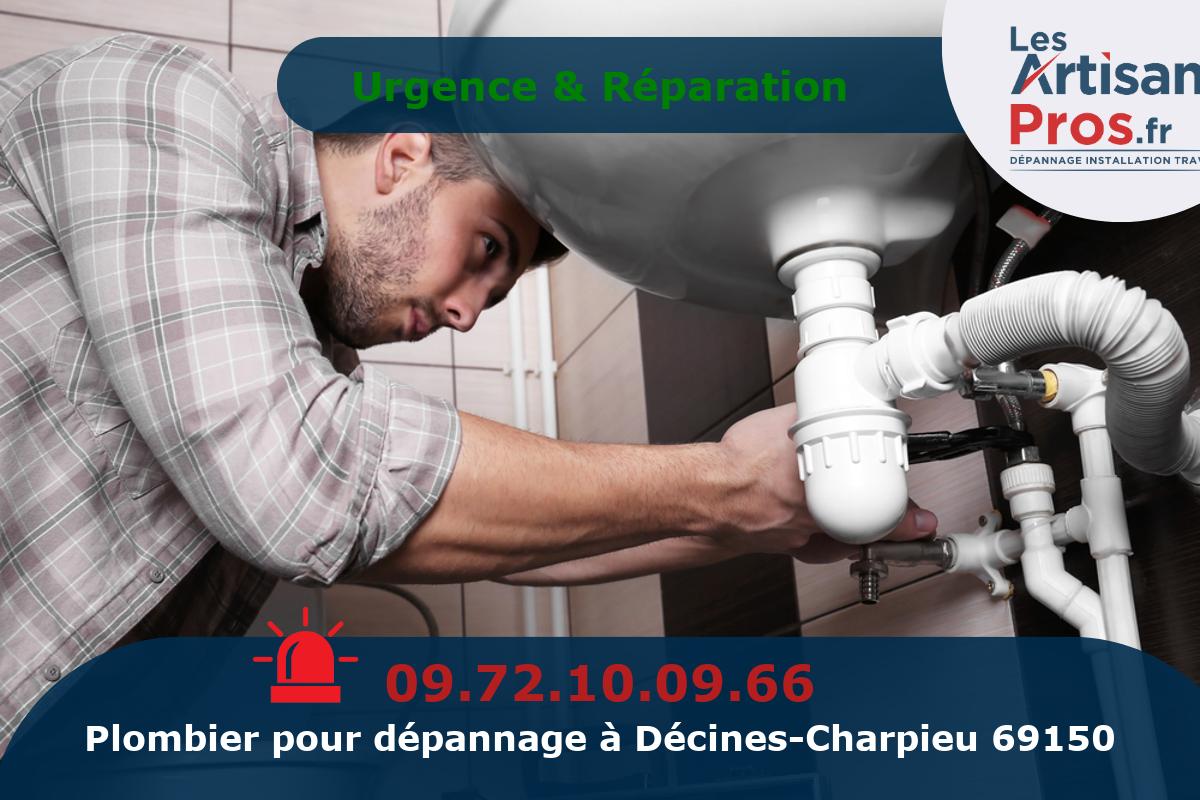 Dépannage de Plomberie Décines-Charpieu