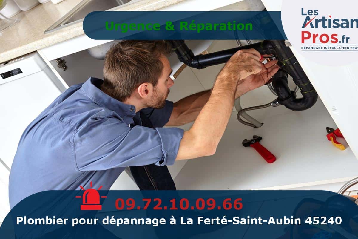 Dépannage de Plomberie La Ferté-Saint-Aubin