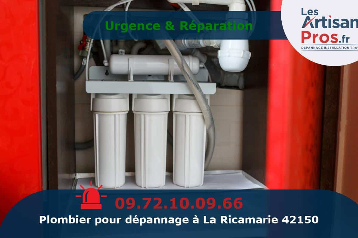 Dépannage de Plomberie La Ricamarie