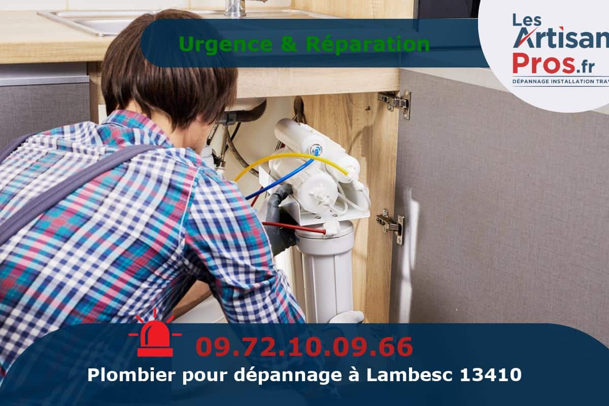 Dépannage de Plomberie Lambesc