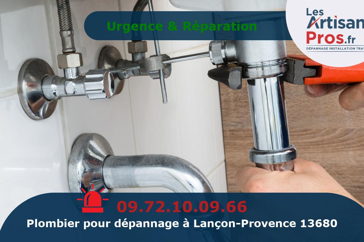 Dépannage de Plomberie Lançon-Provence