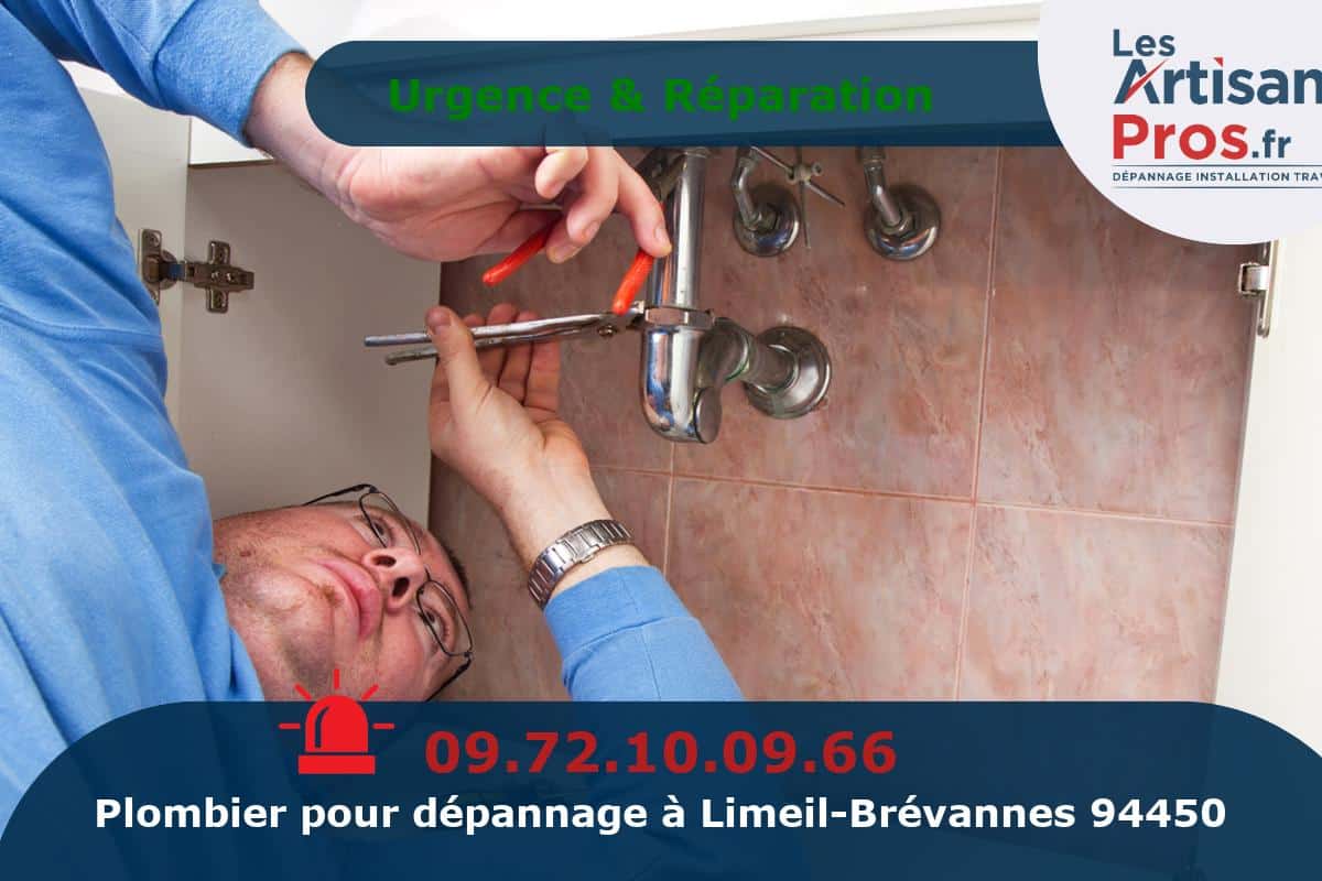 Dépannage de Plomberie Limeil-Brévannes