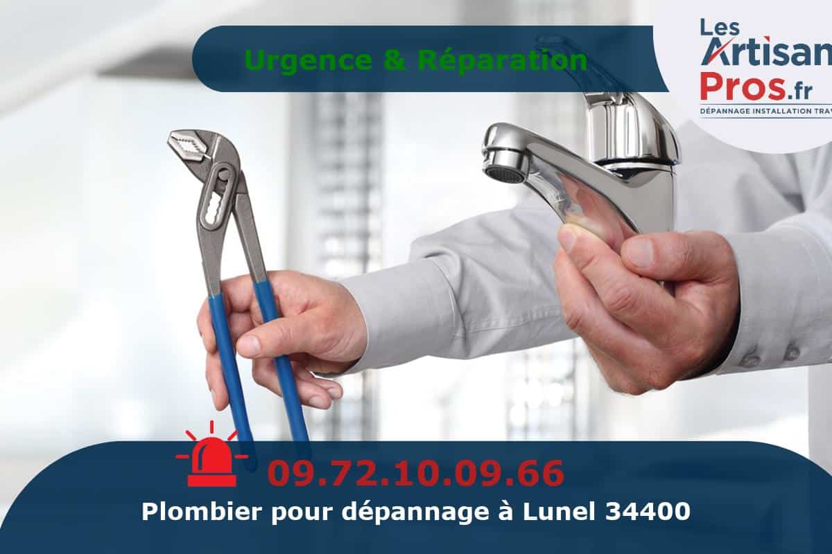 Dépannage de Plomberie Lunel