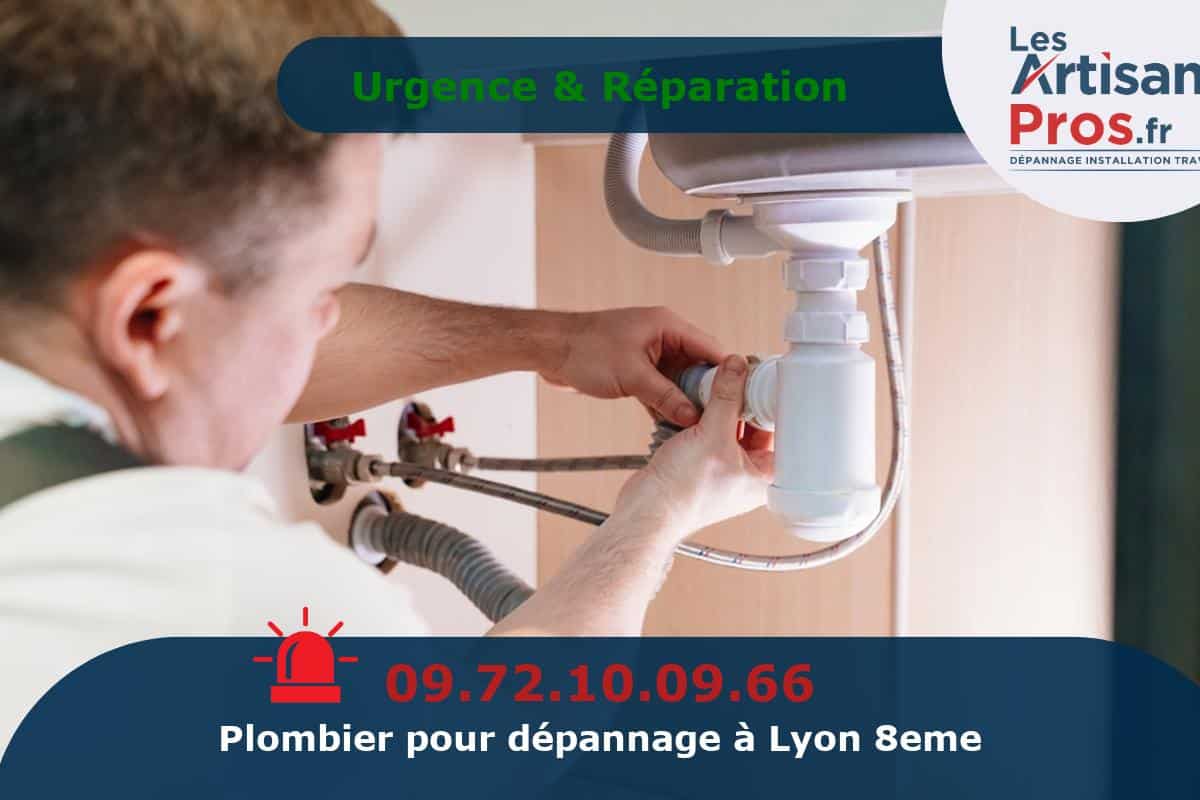 Dépannage de Plomberie Lyon 8eme arrondissement