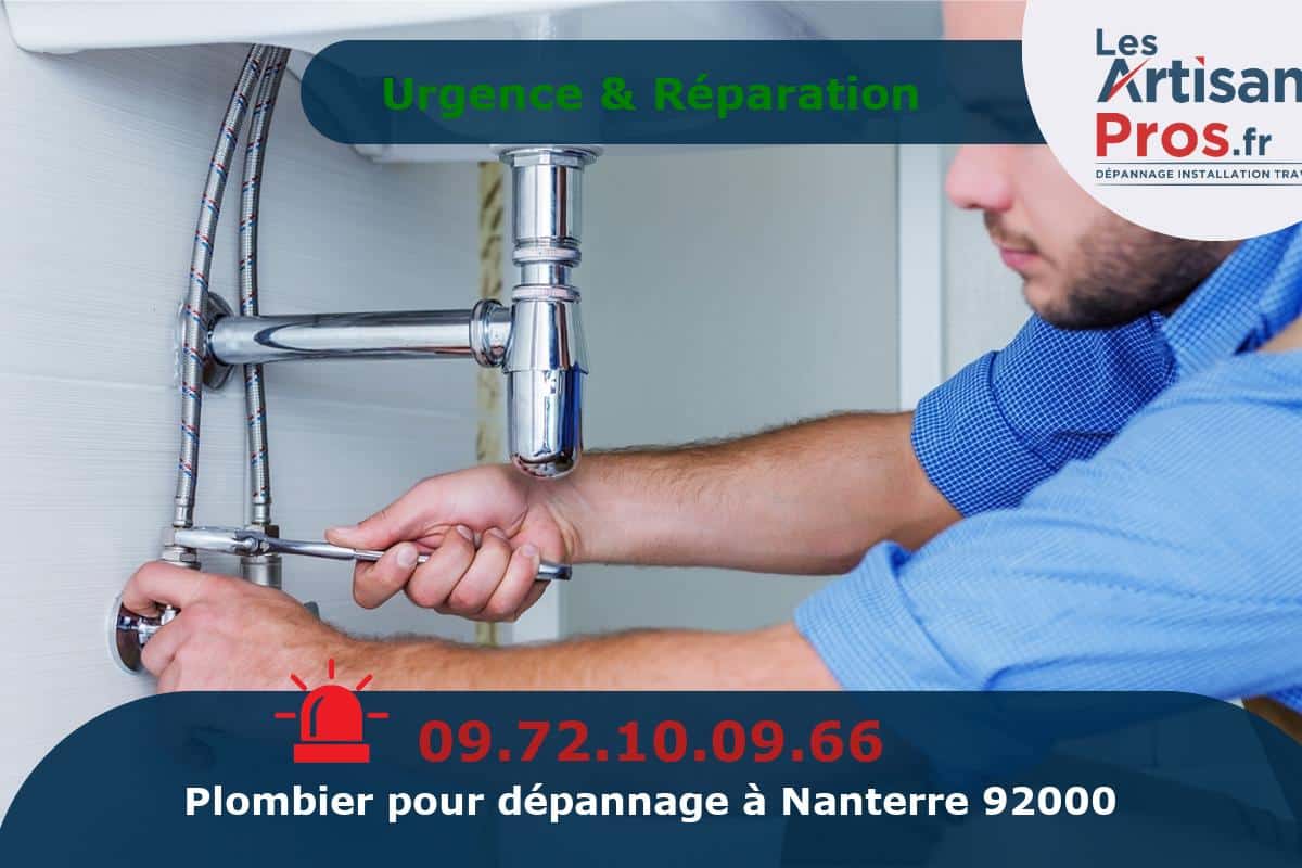 Dépannage de Plomberie Nanterre