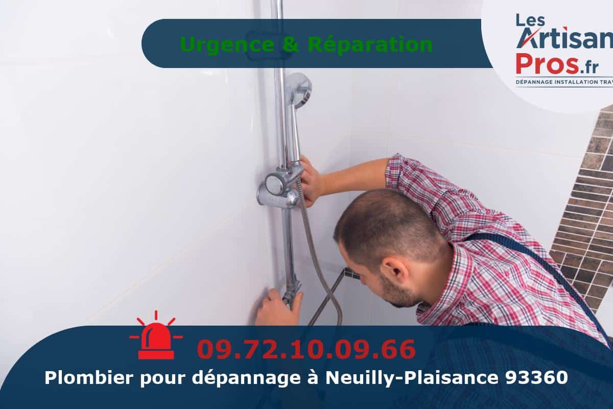 Dépannage de Plomberie Neuilly-Plaisance