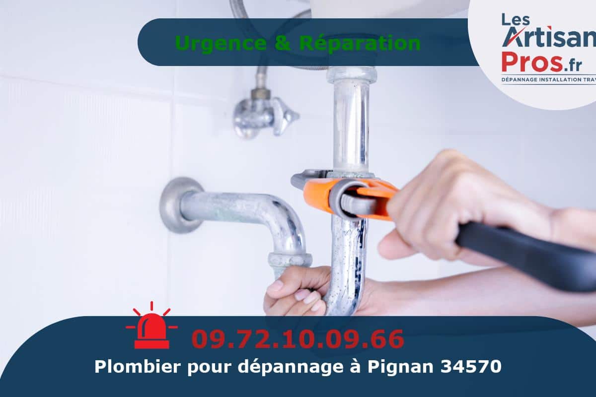 Dépannage de Plomberie Pignan