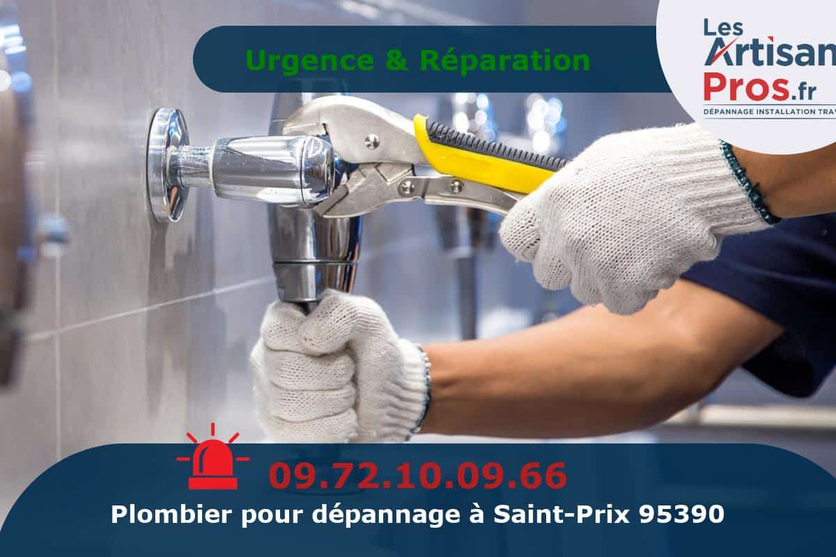 Dépannage de Plomberie Saint-Prix