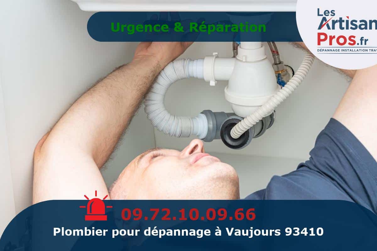 Dépannage de Plomberie Vaujours