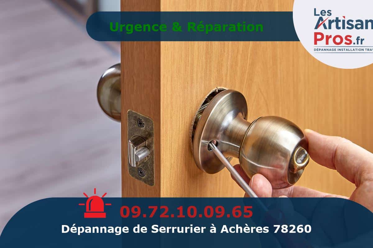 Dépannage Serrurerie Achères