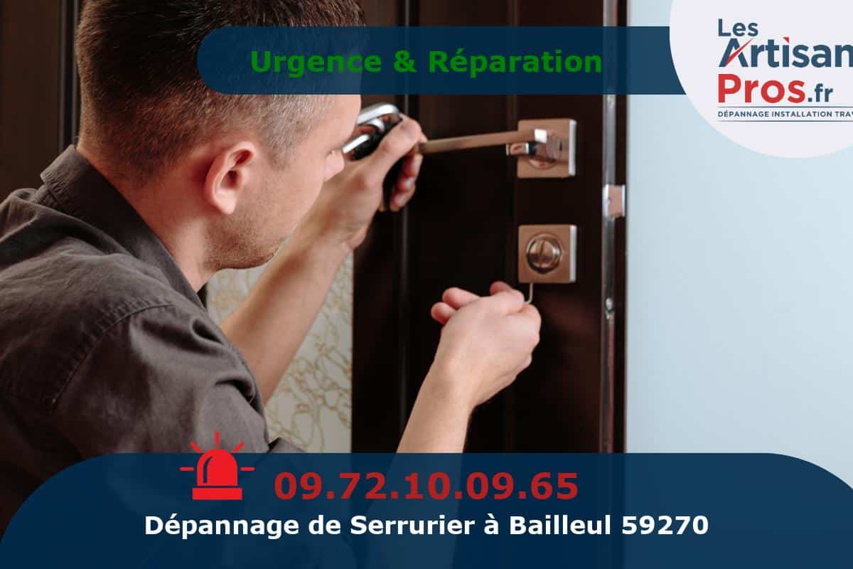 Dépannage Serrurerie Bailleul