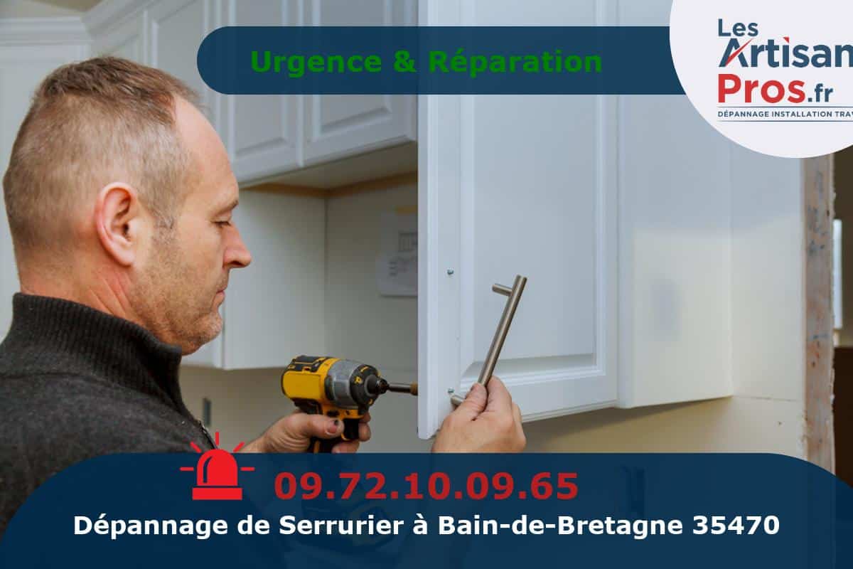 Dépannage Serrurerie Bain-de-Bretagne