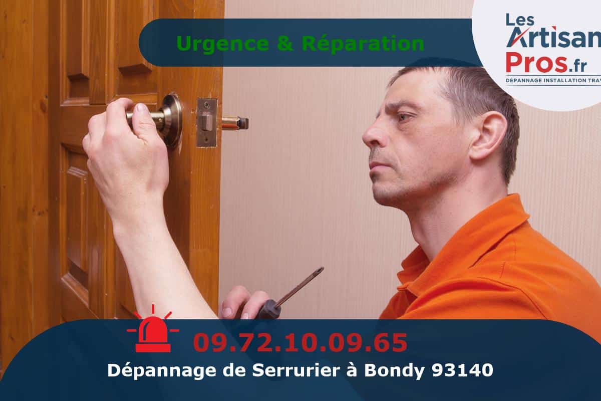 Dépannage Serrurerie Bondy