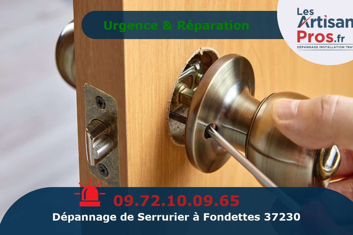 Dépannage Serrurerie Fondettes