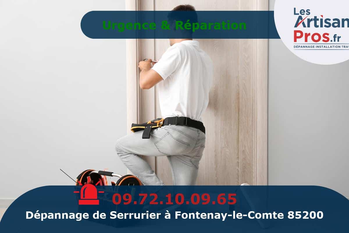 Dépannage Serrurerie Fontenay-le-Comte