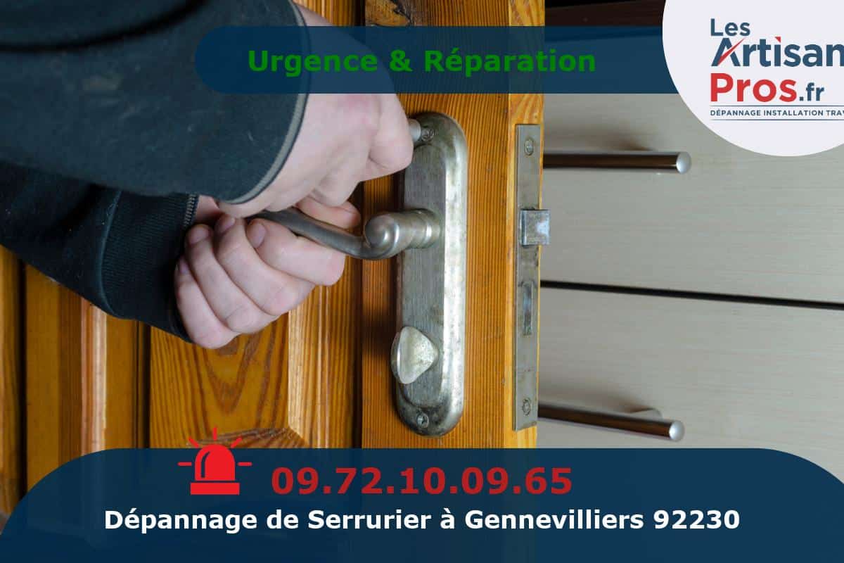 Dépannage Serrurerie Gennevilliers