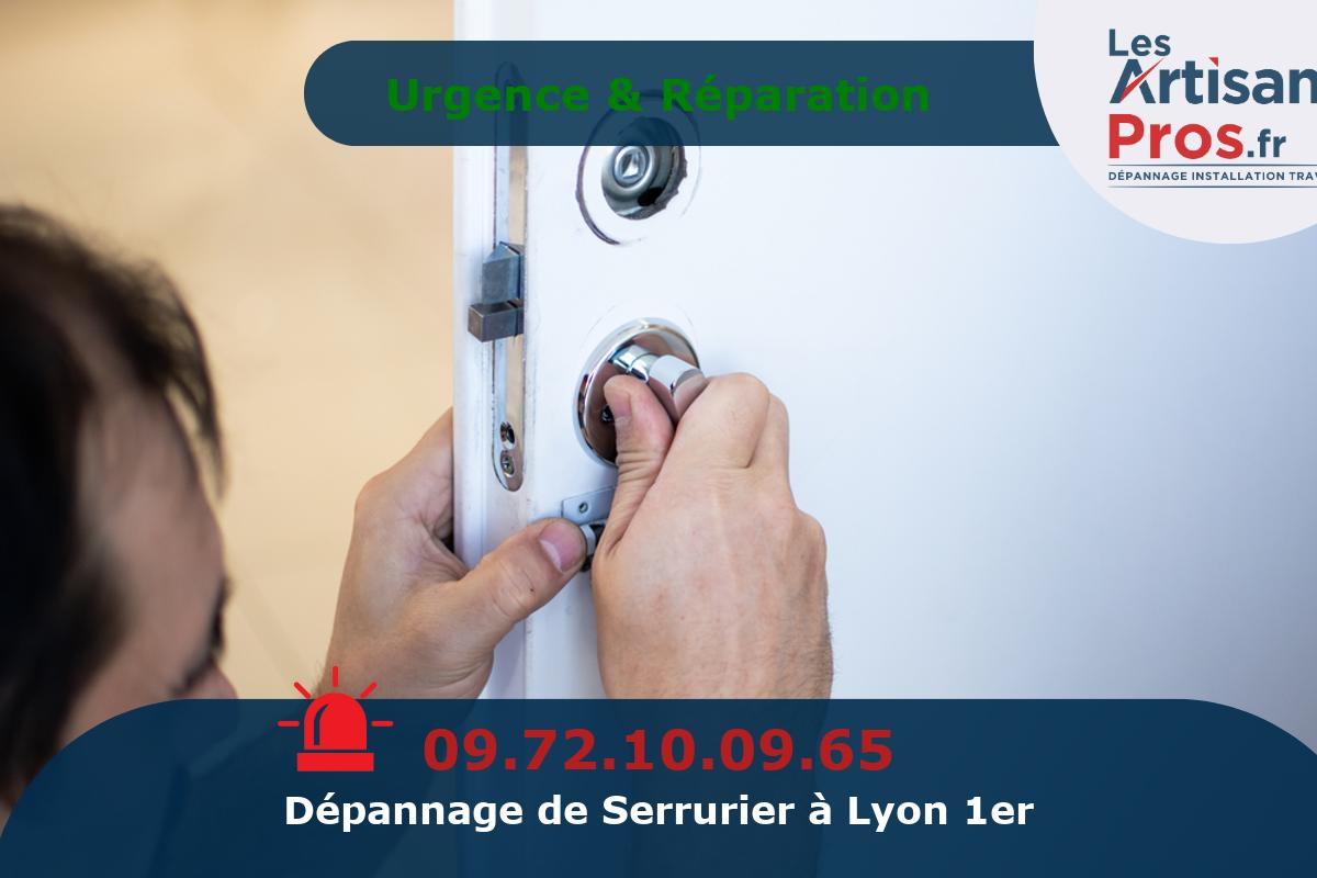 Dépannage Serrurerie Lyon 1er arrondissement