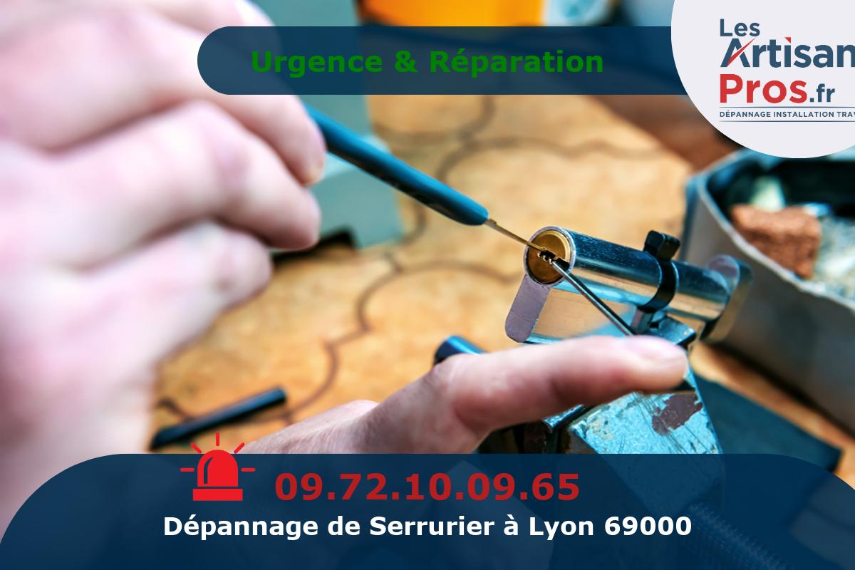 Dépannage Serrurerie Lyon 69000