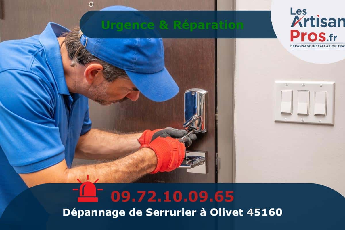 Dépannage Serrurerie Olivet