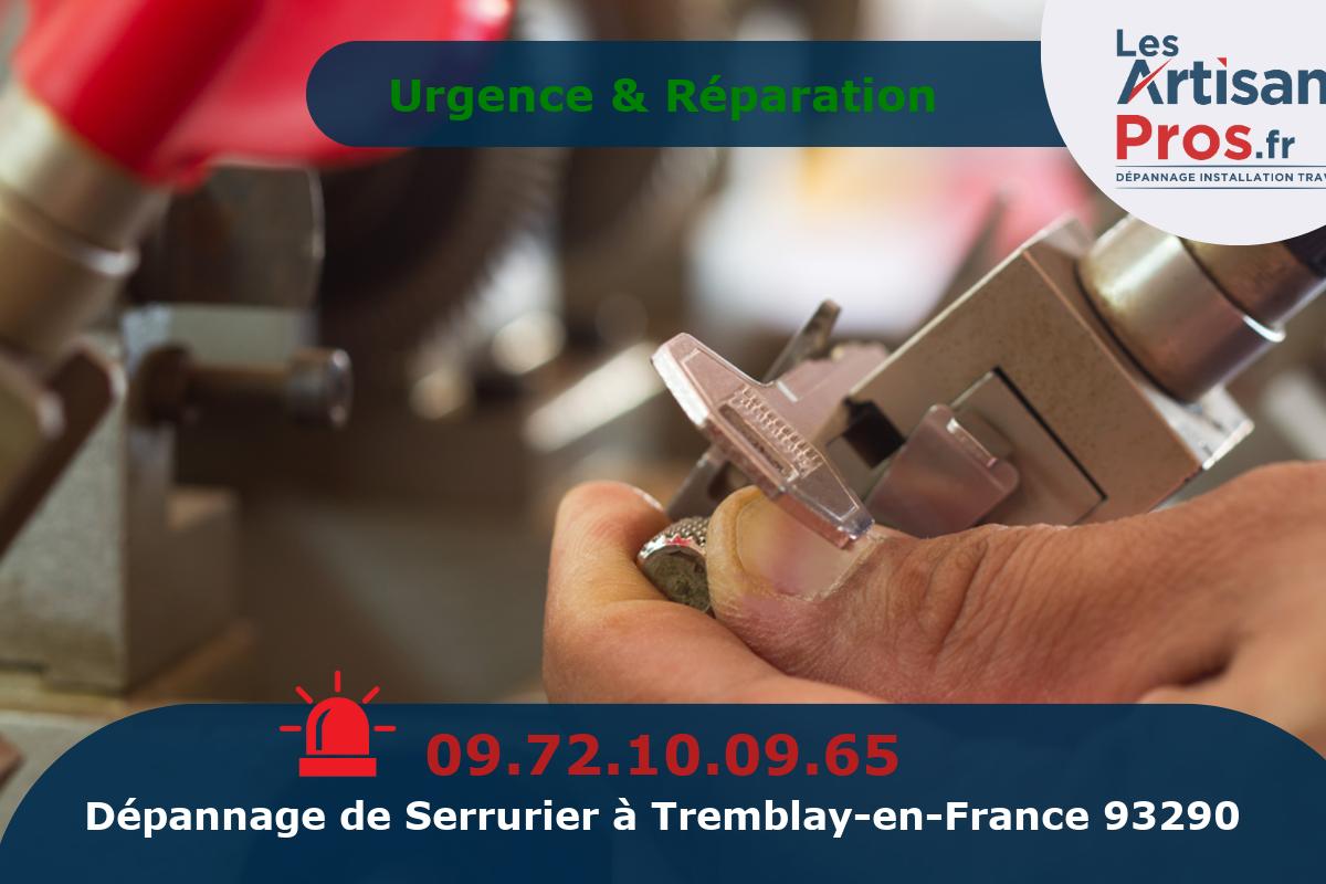 Dépannage Serrurerie Tremblay-en-France