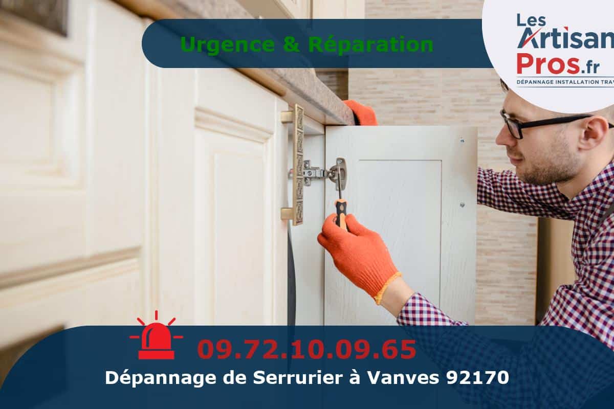 Dépannage Serrurerie Vanves